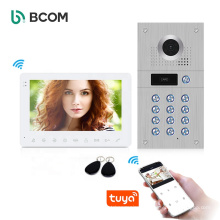 Conjunto de kit de campainha de vídeo wi-fi para campainha de porta inteligente à prova d&#39;água de qualidade hithg Bcom 2021 hithg